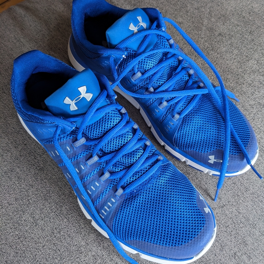 Under Armour Blue Athletic Shoes